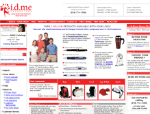 Tablet Screenshot of netsuite.idmepromotions.com